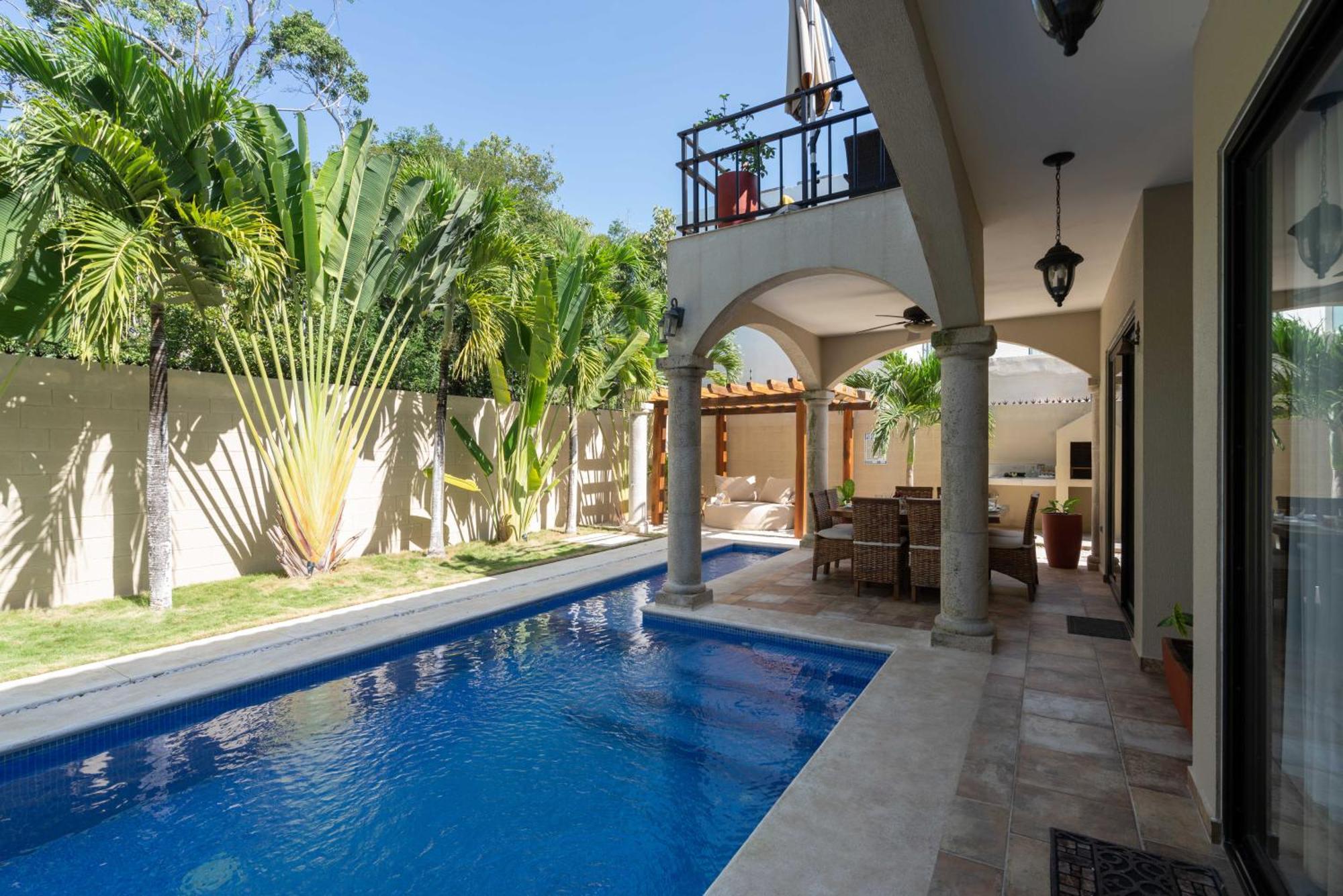 Tulum Stunning Villa For 10-Cabana-Private Pool-Parking Eksteriør bilde