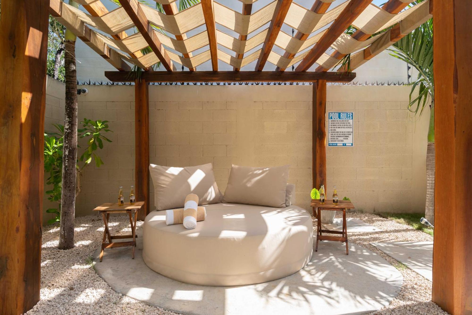 Tulum Stunning Villa For 10-Cabana-Private Pool-Parking Eksteriør bilde