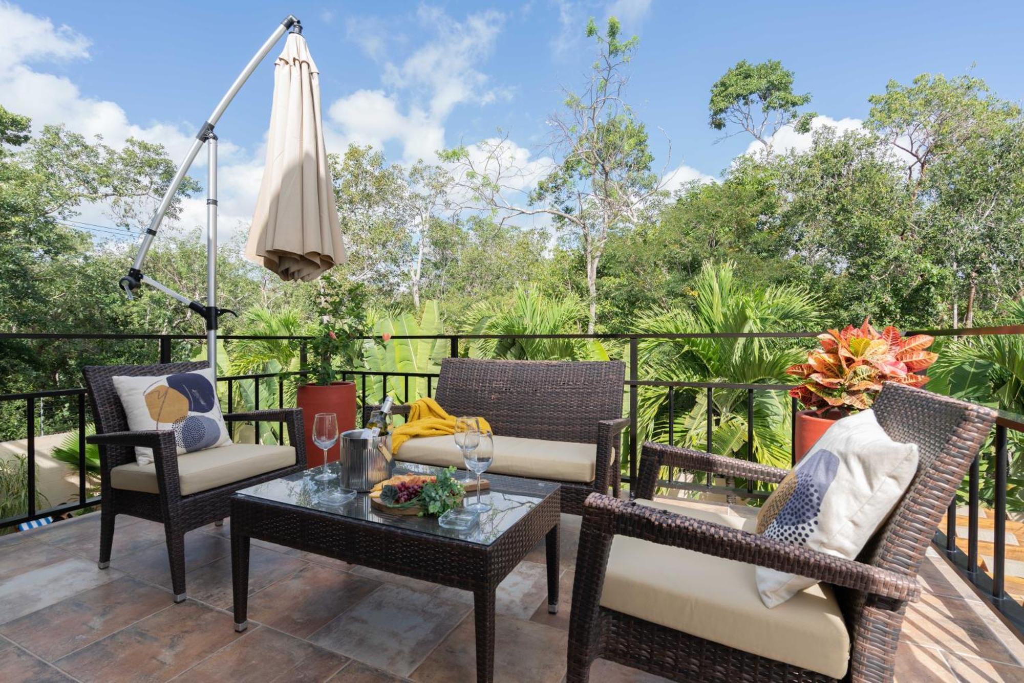 Tulum Stunning Villa For 10-Cabana-Private Pool-Parking Eksteriør bilde