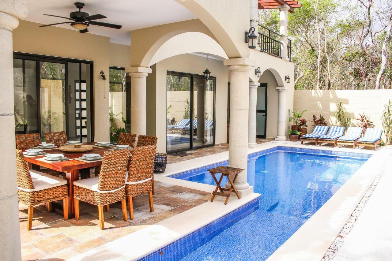 Tulum Stunning Villa For 10-Cabana-Private Pool-Parking Eksteriør bilde