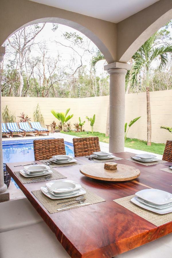 Tulum Stunning Villa For 10-Cabana-Private Pool-Parking Eksteriør bilde