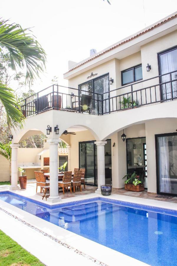 Tulum Stunning Villa For 10-Cabana-Private Pool-Parking Eksteriør bilde
